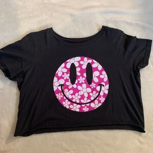 Altar’d State Black Graphic Tee